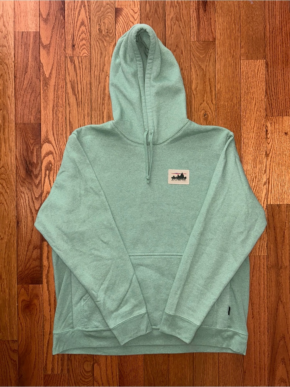 Patagonia '73 Skyline Uprisal Elwood Green Hoodie Size 2XL (Men’s) 3XL (Women’s)